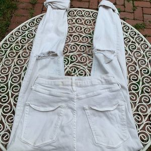 White topshop jeans